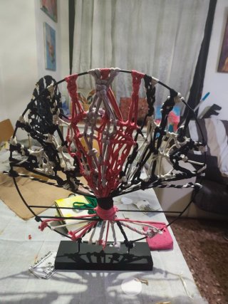 Árbol de la vida macramé