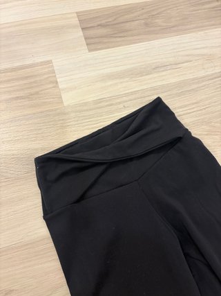 Mallas Oysho Negras Talla XXS con cintura vuelta