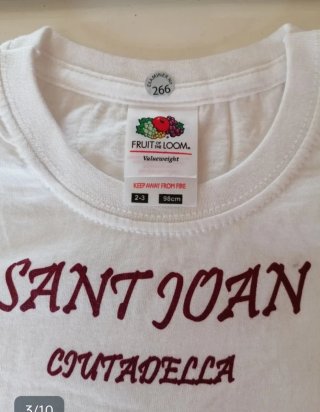 Camiseta Sant Joan Menorca