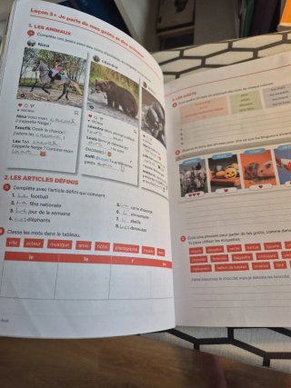 Cuaderno de ejercicios Les Blogueurs 1