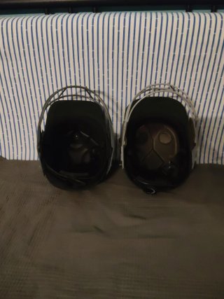 Cascos Cricket/Béisbol Masuri Negros