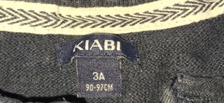 Camisola Azul Kiabi 3 anos