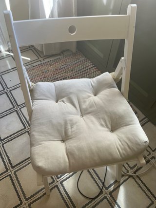 Sillas comedor Ikea blancas (madera)