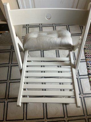 Sillas comedor Ikea blancas (madera)