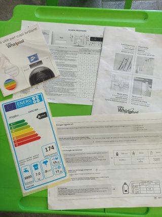 Lavatrice Whirlpool 7kg 1400 giri