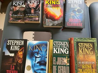 Lote de 22 libros de Stephen King.