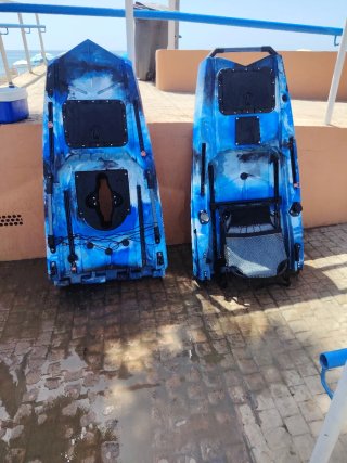 Kayak Desmontable con Aletas Pedales modelo.mogan.