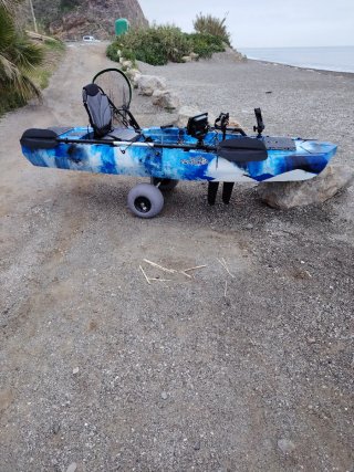 Kayak Desmontable con Aletas Pedales modelo.mogan.