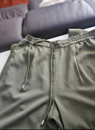 Pantalón Zara Verde Oliva