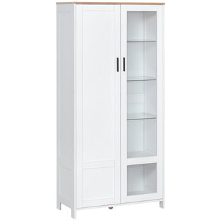 Credenza Moderna a 2 Ante con Mensole Regolabili i