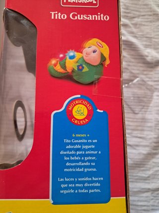 Playskool Tito Gusano Juguete Bebé Luces Sonidos