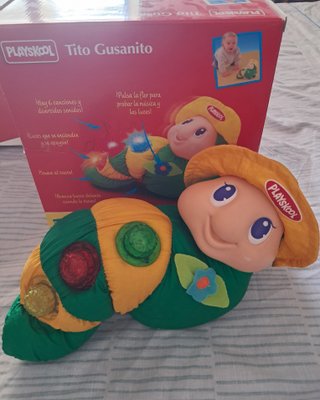 Playskool Tito Gusano Juguete Bebé Luces Sonidos