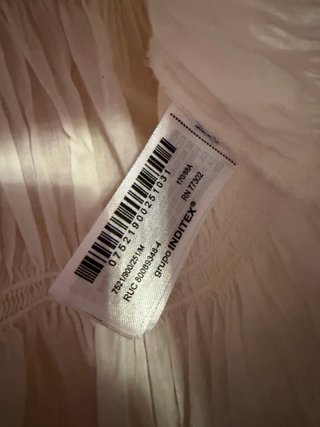Blusa Zara Verano Blanca