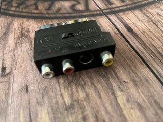 Adaptador SCART a RCA Audio/Video