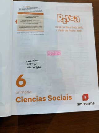 Ciencias Sociais, 6 Primaria, Revoa