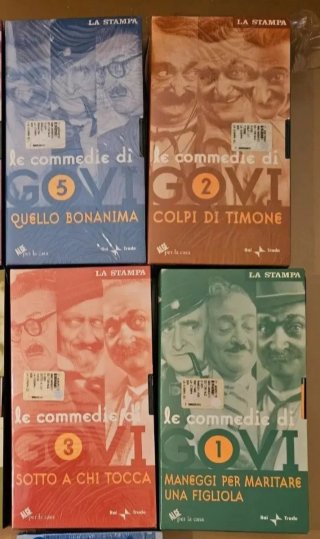 VHS da collezione: Le Commedie di Govi