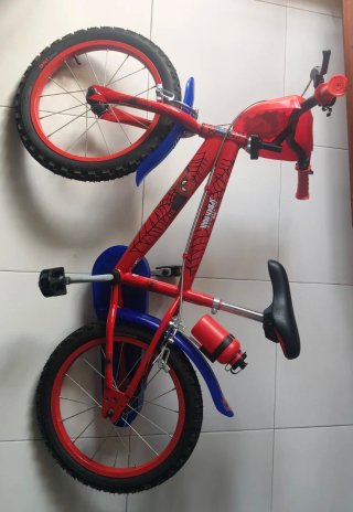 Bicicleta Spiderman Niño