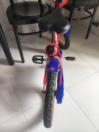 Bicicleta Spiderman Niño