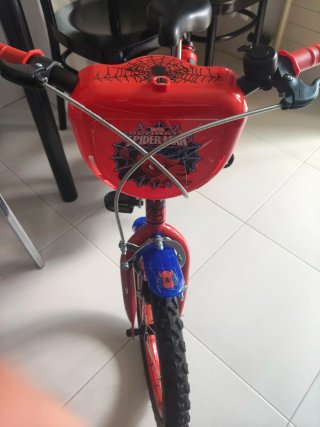 Bicicleta Spiderman Niño
