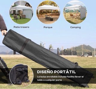 Carpa Plegable 3x3 Blanca