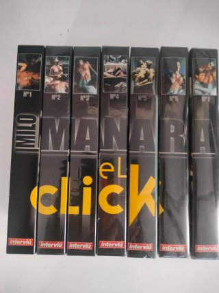 Serie "Click" Milo Manara 7 VHS