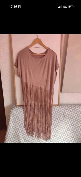 Túnica con flecos