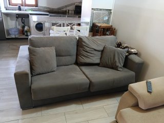 Sofá cama gris