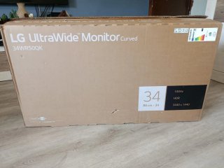 Monitor Curvo LG UltraWide 34 WQHD 100Hz