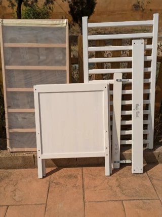 Cuna Sundvik Ikea Blanca