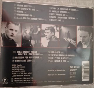 Lote U2 Rattle and Hum CD y DVD