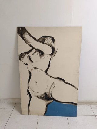 Arte contemporáneo sobre tabla