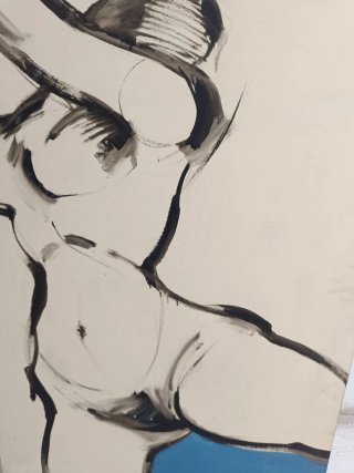 Arte contemporáneo sobre tabla