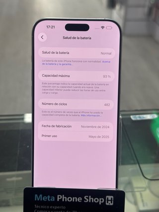 iPhone 16 Promax 256GB Blanco