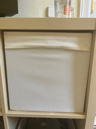 Cestas de almacenaje de mimbre y madera