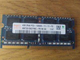 Memoria RAM Hynix 4GB PC3-12800S