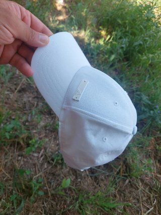 Gorra Adidas Gris y Blanca