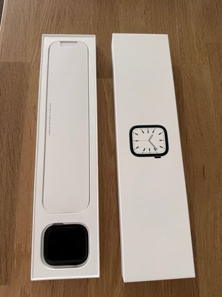 Apple Watch Series 7 45mm Negro/Azul Marino