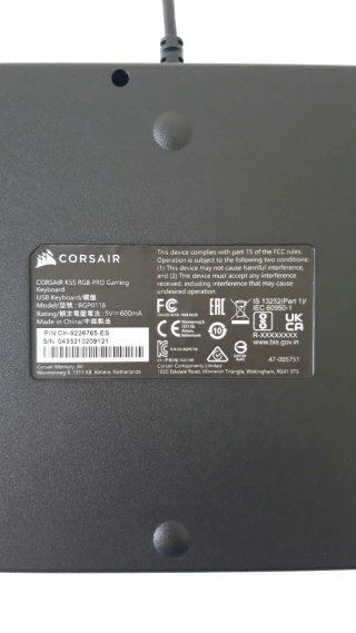 Teclado Gaming Corsair K55 RGB