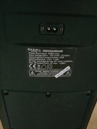 Altavoz Ibiza Sound FREESOUND400