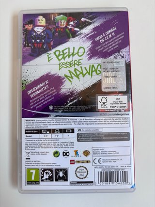 lego dc Super Villains Nintendo Switch