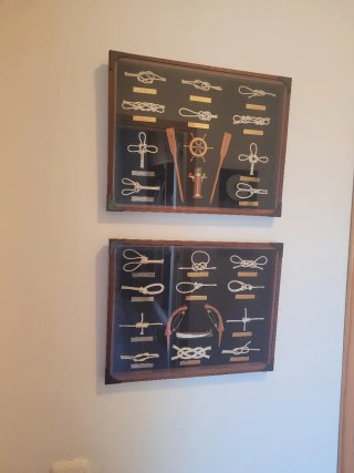 3 Cuadros Nudos Marineros Artesanal Hecho a Mano