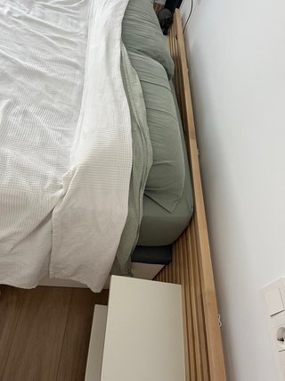 Cabecero Ikea Mandal madera