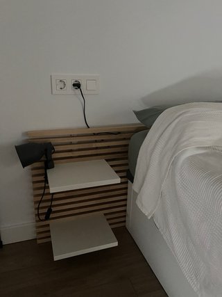 Cabecero Ikea Mandal madera