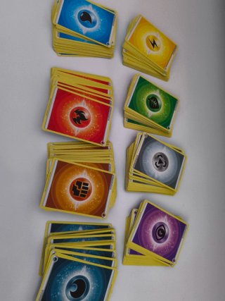 Lote de cartas de energía Pokémon
