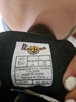 Botas Dr. Martens Piel Cocodrilo Mujer