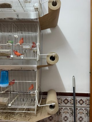 Voladeras 2m con sistema de rollos