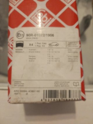 Pastillas de freno Febi Bilstein