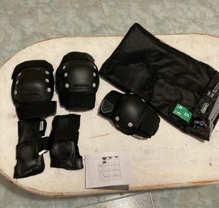 Set Protectores Rodillas Codos Manos Oxelo Talla S