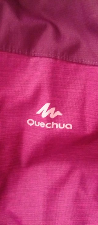 Parka impermeable Quechua morada