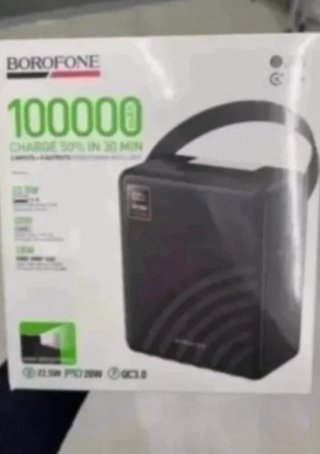 PowerBank Ultra-Capacità 100.000mAh Borofone BJ8